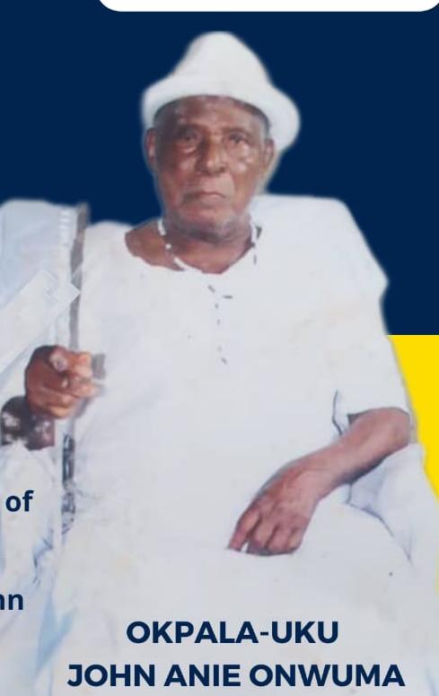 Okpala-Uku Chief John Anie Onwuma of Umuezeti-Okwa